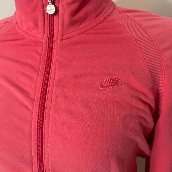 Nike Hot Pink Zip Up Jacket M - Picture 2 of 6